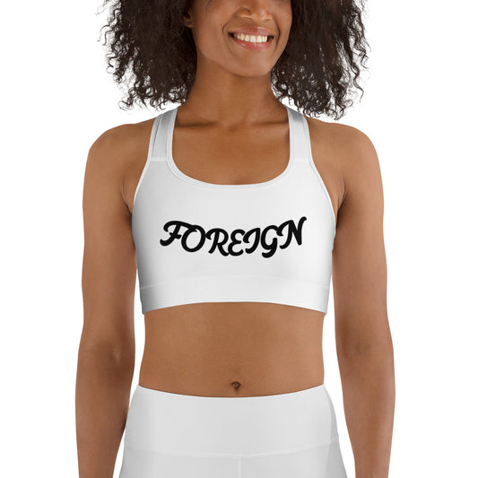 Forever Foreign Family Foreign Sports bra