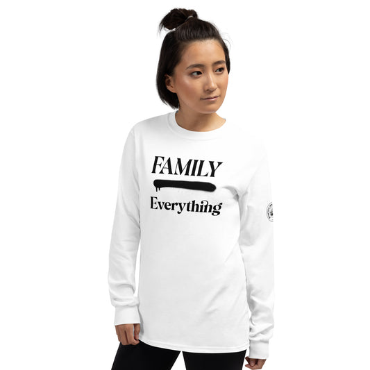 "Family over Everything" Unisex long sleeve T